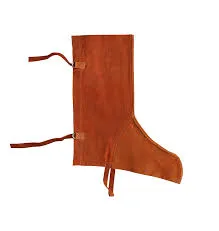 Polaina De Carnaza Resistente Para Soldador