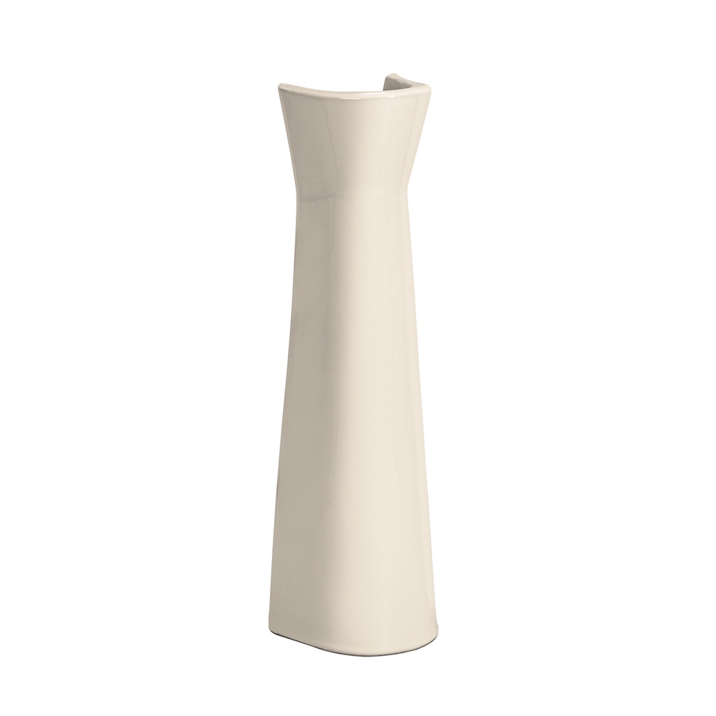 Pedestal de porcelana para lavabo, marfil, FOSET