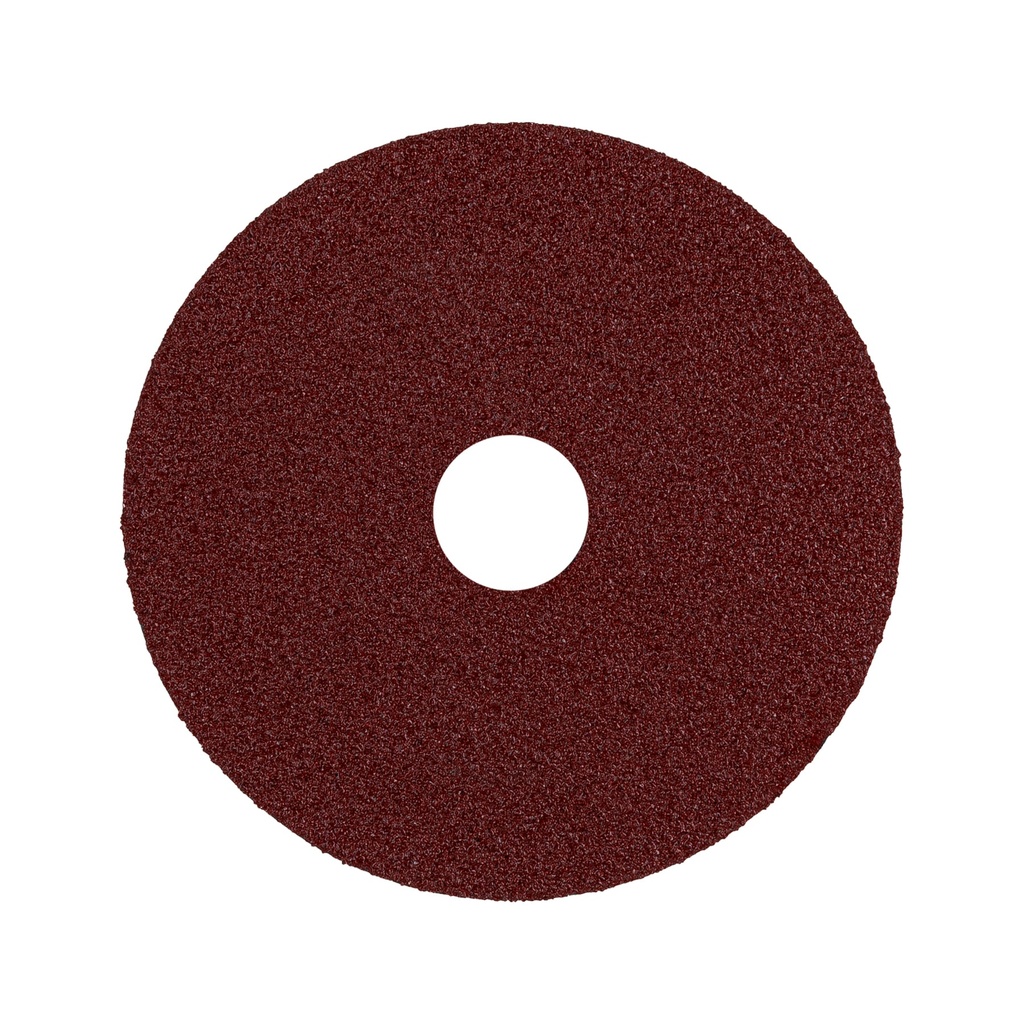 Disco de lija 4-1/2' con respaldo de fibra, grano 50, TRUPER