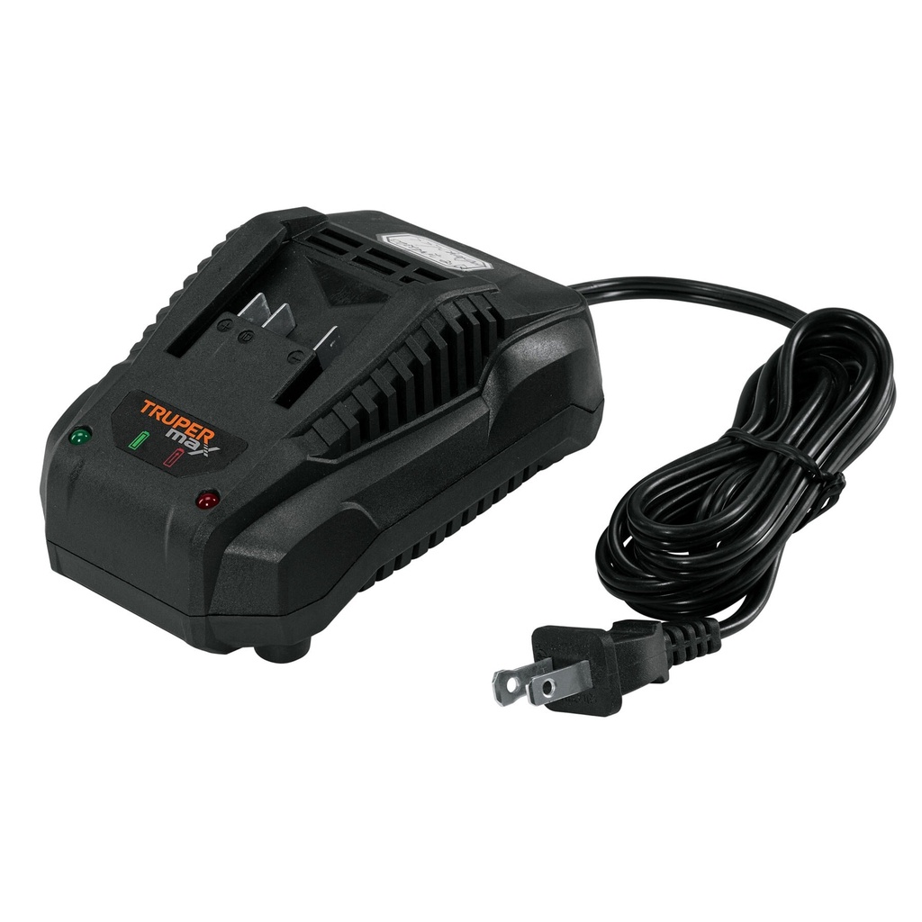 Cargador de baterías de ion litio 20V, TRUPER MAX