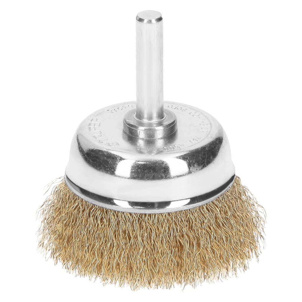 Carda de copa 1-3/4' alambre fino para taladro, TRUPER