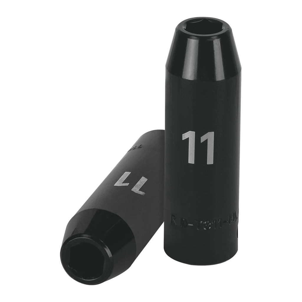 Dado largo cuadro 1/2' de impacto 6 puntas de 11 mm, TRUPER