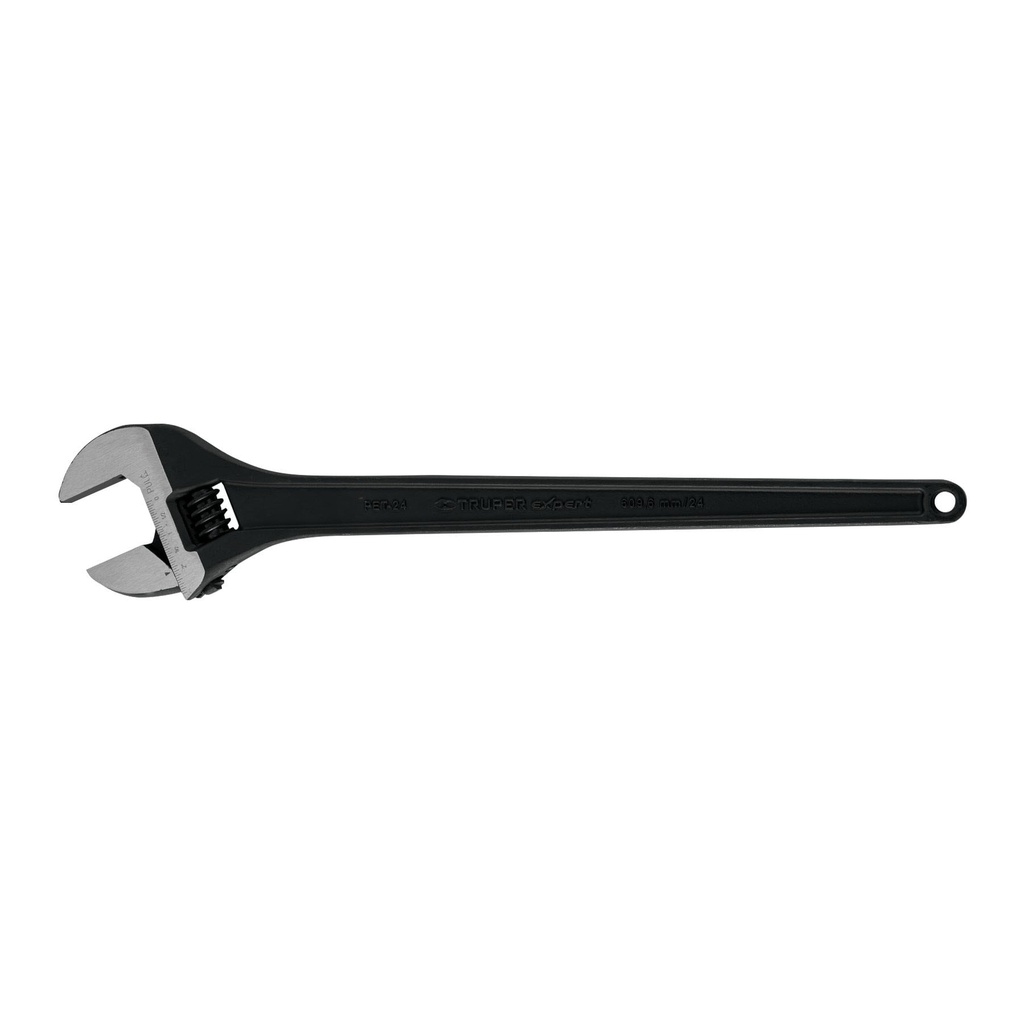Llave ajustable (perico) 24' profesional pavonada, EXPERT