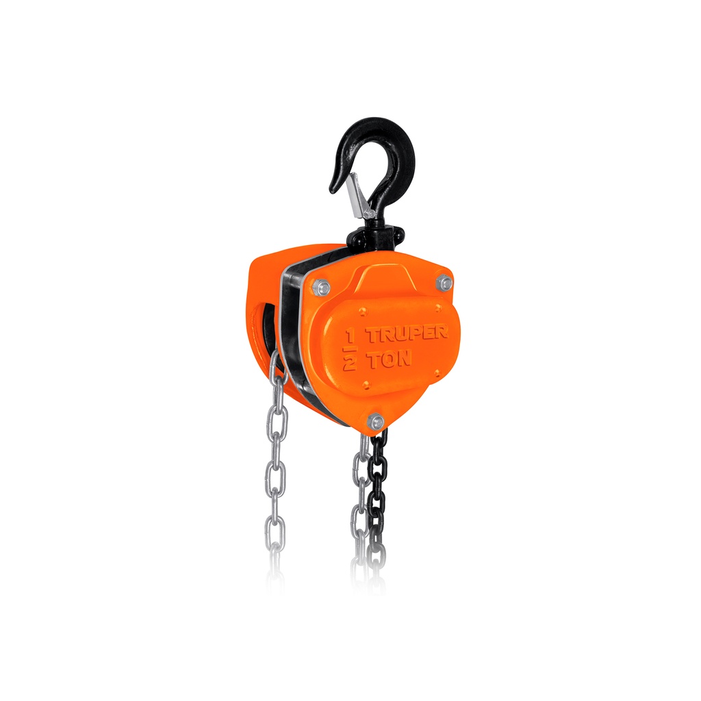 Polipasto de cadena de 1/2 ton, TRUPER