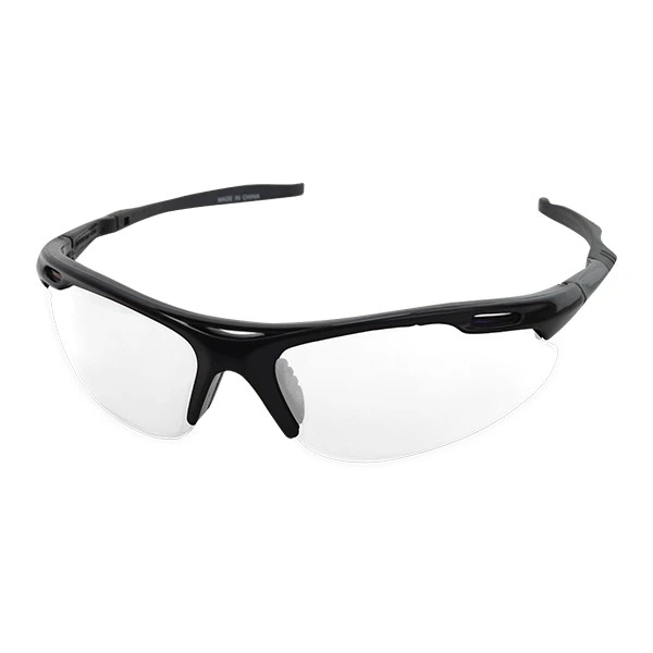 [AL184CL] Lente de Seguridad Titan, Armazón Negro, Mica Clara