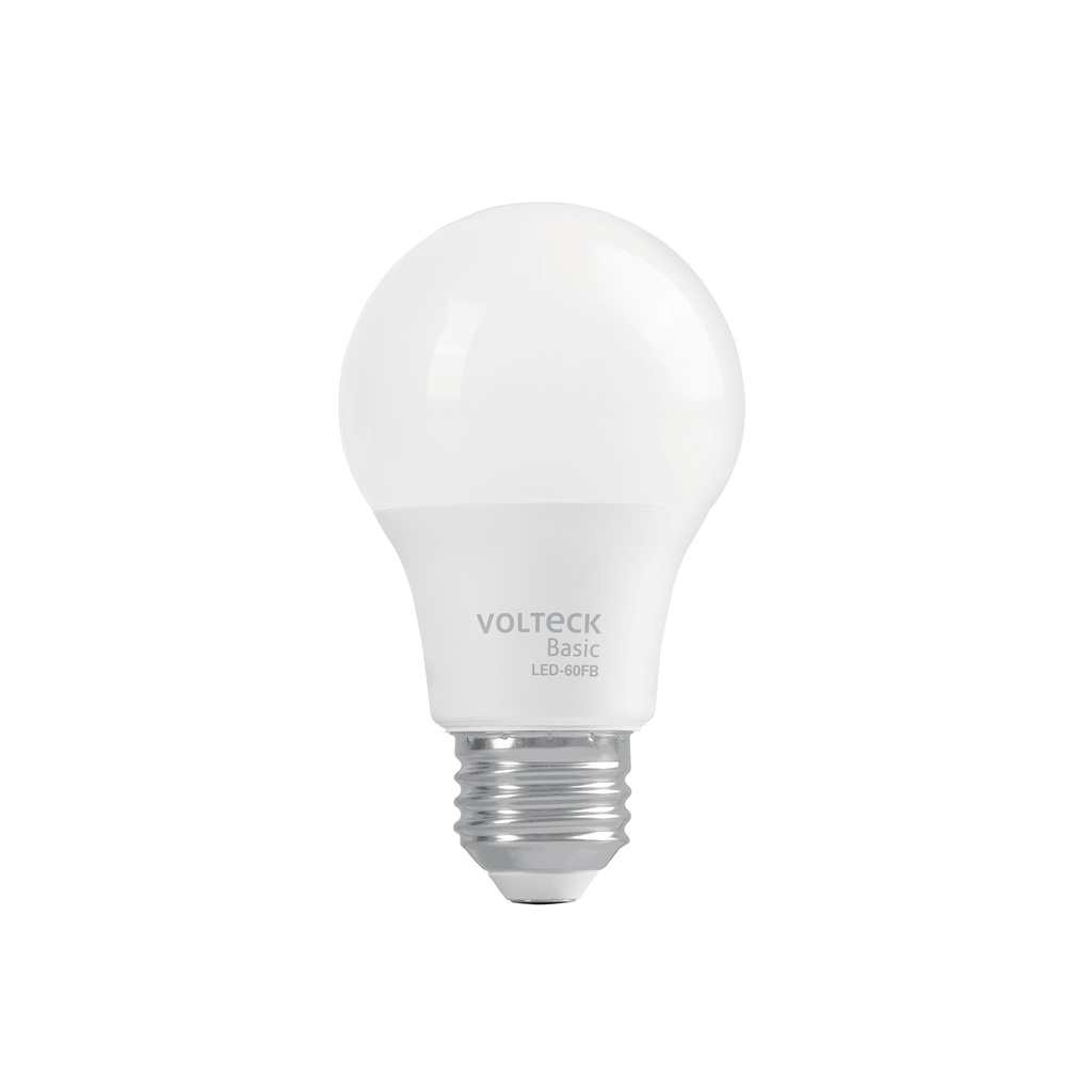 Foco LED 8W (60W) A19, 6500K blanca fría, 790 lm, BASIC