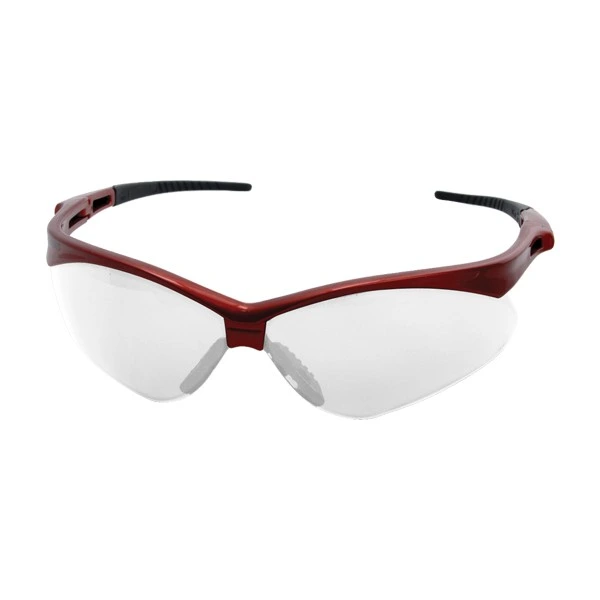 [AL-655-CL-F] Lente Sky Arm Policarbonato Rojo Con Mica Clara Antiempaño