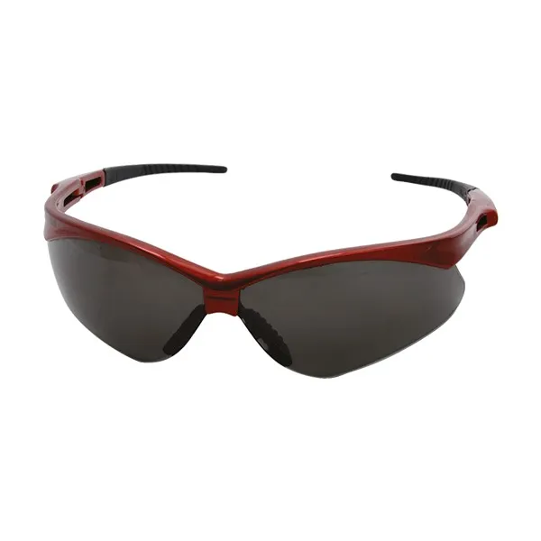 [AL-655-GR] Lente Sky Arm Rojo con Mica Gris Policarbonato