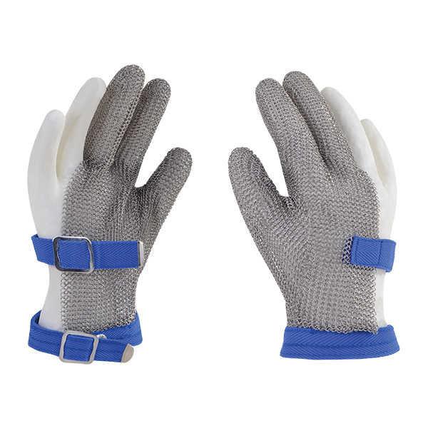 Guante Anticorte De Acero Inoxidable Para 3 Dedos
