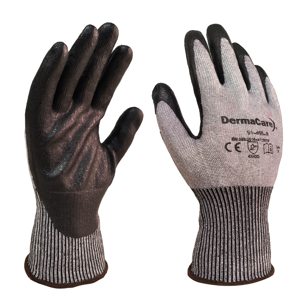 Guante 15g anticorte palma nitrilo+