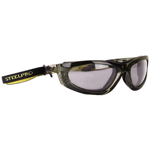 Lente turbine claro marco gris antiempañante steelpro (352451680032)