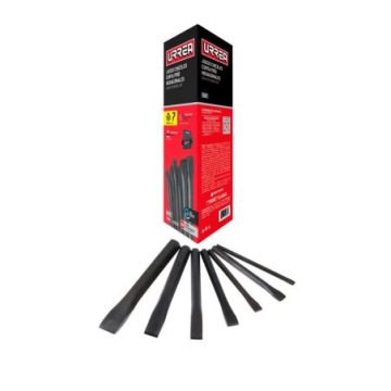 Juego combinado de cinceles corta frío, 7 piezas