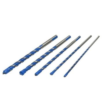 Juego de brocas de acero multimaterial zanco 3 planos, 5 piezas
