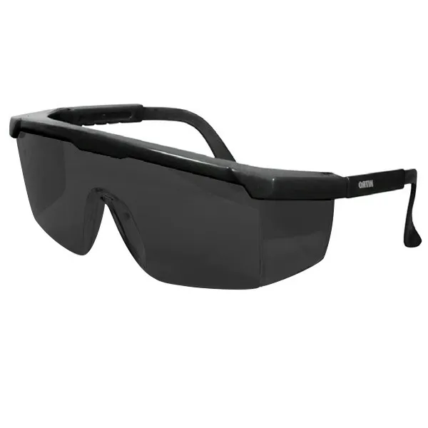 [AL-SP-0071] Lente Nitro Gris Steelpro: Policarbonato Oftálmico Con Protección Lateral