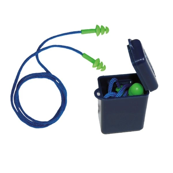 [HA-SP-0073] Tapón Siliconado Steelpro con Cordón, Caja de 100