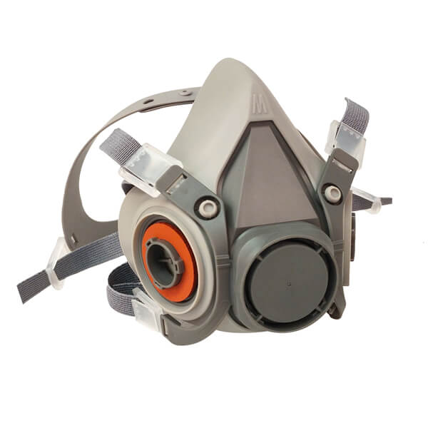 [HY-6200] Respirador De Media Cara En Pvc, Dermacare