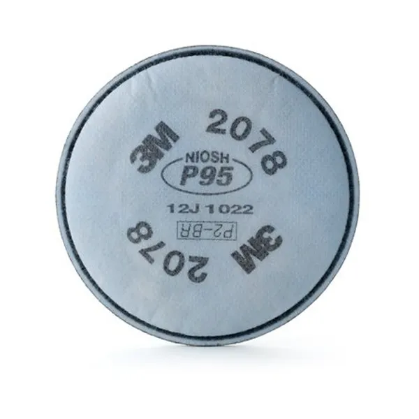 [MM-2078] Filtro P95 Para Vapores Orgánicos Y Gases Ácidos (Pack De 2)