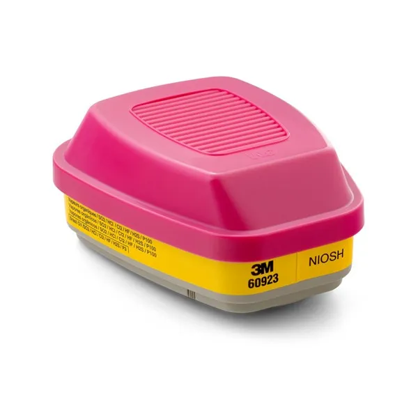 [MM-60923] Filtro de Respirador Dual contra Vapores Orgánicos 3M, pack de 2