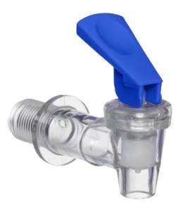 [3026_1] Valvula para portagarrafon de agua macho 3/4" azul AFR3 Tricorp