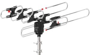 Antena Techo Giratoria 360° Con Control Remoto Hd Aksi
