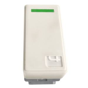 [1418] Apagador sencillo marfil Toscana Montana