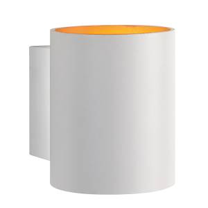 Arbotante decorativo para pared redondo blanco 5277 Adir