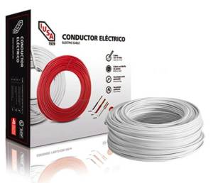 [300916/399351_1] Cable thw calibre 08 awg blanco con 100mts Iusa