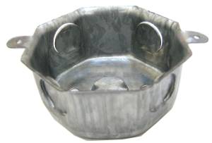 [191238ZN] Caja registro redonda 1/2" (3 x 3) cal 22 Troquelados Preciado