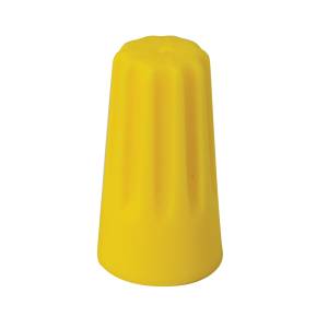 [6412 / 47328] Capuchon aislante para cable 10-12awg amarillo c/10pz 6412 Adir