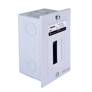 [1716ZN] Centro De Carga Empotrable 2 Circuitos 50A Btn/2En Btplug Bticino