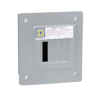 Centro De Carga Empotrable 4 Circuitos 60A Qod4F Square D Schneider