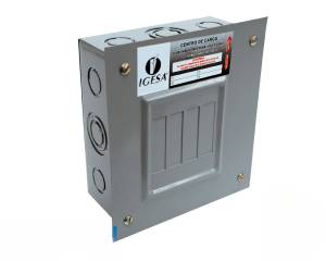 [662ZN] Centro De Carga Empotrable 4 Circuitos Igesa