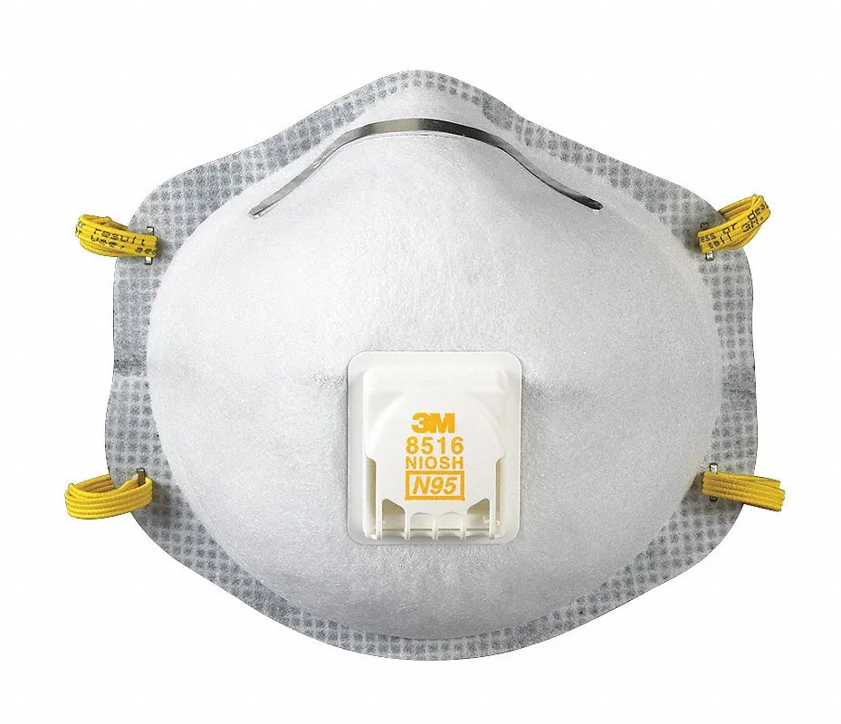 [MM-8516] Respirador 3M-8516 N95 Con Válvula Cool Flow Y Filtro De Carbón Activado