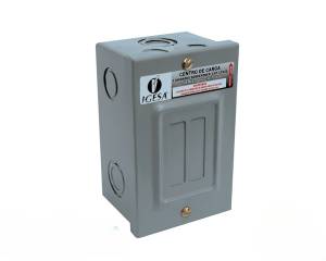 [663ZN] Centro De Carga Sobreponer 2 Circuitos Igesa