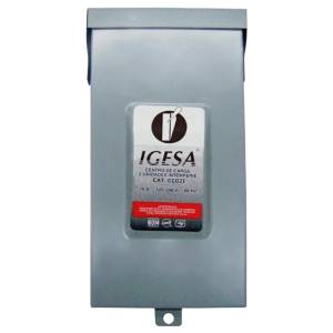 [CC02IC] Centro De Carga Sobreponer 2 Circuitos Nema 3R Intemperie Igesa