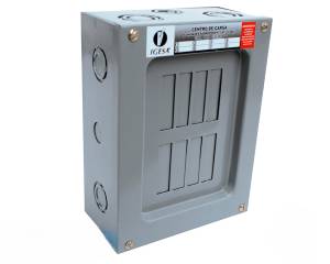 [191089ZN] Centro De Carga Sobreponer 8 Circuitos Igesa