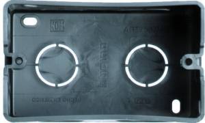 Chalupa 2 X 4 Super Reforzada Plastica 503Mxt Bticino