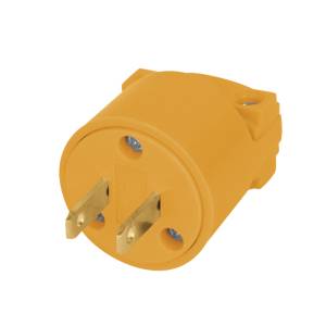 Clavija industrial plastica sencilla Aksi