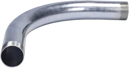 Codo conduit pared gruesa e/a 013mm 1/2 omega