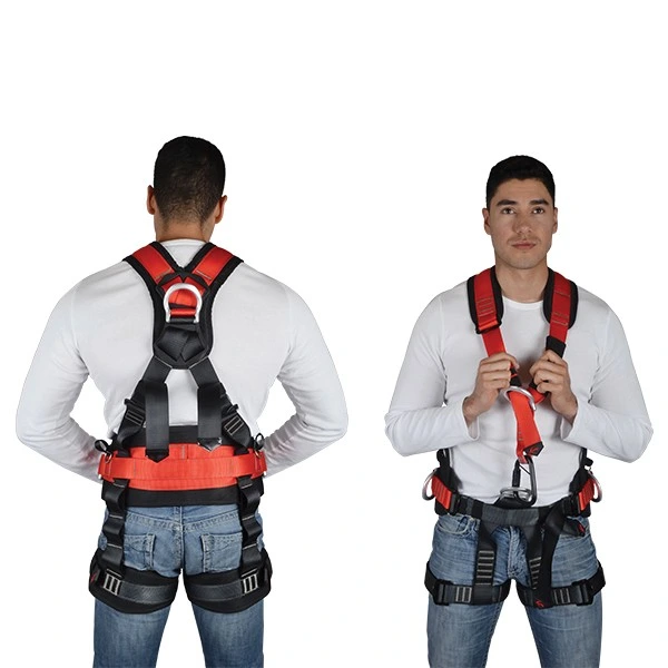 Arnés de Seguridad de 3 Anillos con Faja Lumbar