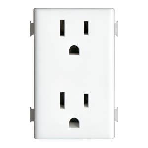 [QZ5115DS / QZ5115D] Contacto duplex aterrizado QUINZIÑO MX blanco Bticino