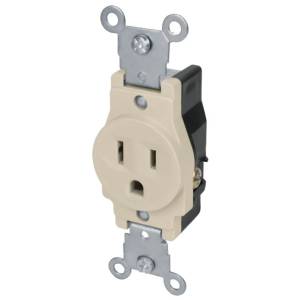 [116831 / 46109] Contacto Sencillo 2P+T 3 Hilos Marfil Aksi