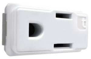[1461] Contacto Sencillo 2P+T Blanco Toscana Montana