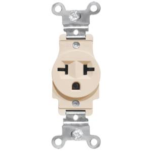 [286450ZN] Contacto sencillo 2p+t marfil cara chino Montana