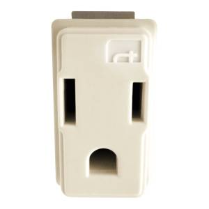 [196581ZN] Contacto sencillo 2p+t marfil Toscana Montana