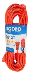 Extension uso rudo naranja 15 mt 16 er1315na Igoto