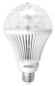 [281789ZN] Foco De Led Tipo Bulbo 3.7W Luz Multicolor Tipo Fiesta 2987 Adir