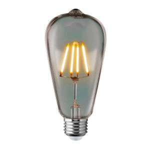 [281694ZN] Foco De Led Tipo Edison/Mazorca Smoke 5W 2200K Lc Aksi