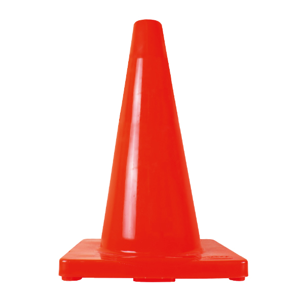 [SE-CO45] Cono ref base naranja 45 cm