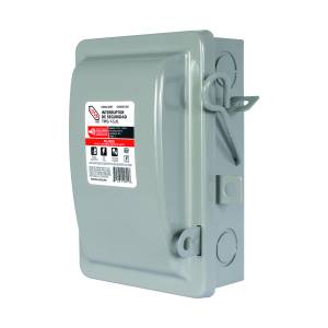 Interruptor De Seguridad 2 Polos 30A 300795 Iusa